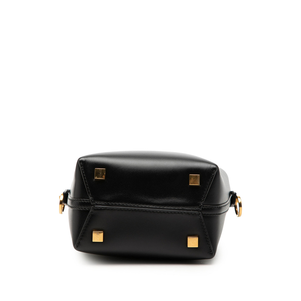 Pre-Loved Saint Laurent Mini Shiny Calfskin Le 37 Bucket Bag - Picture 3 of 7
